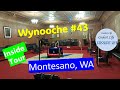 Masonic - Wynooche Lodge #43 - Montesano, WA - Curved Ceiling, Nice Woodwork, Historic Lodge