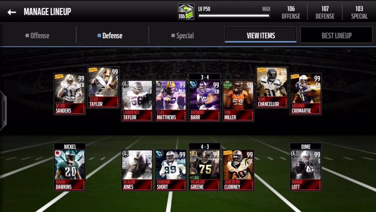 Madden Mobile 16 - Golden Ticket Sean Taylor Pull!!!