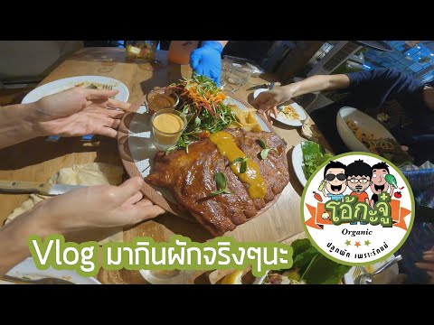Vlog มากินผักจริงๆ นะ ร้าน สวนผัก โอ้กะจู๋ Ohkajhu Siam Square One