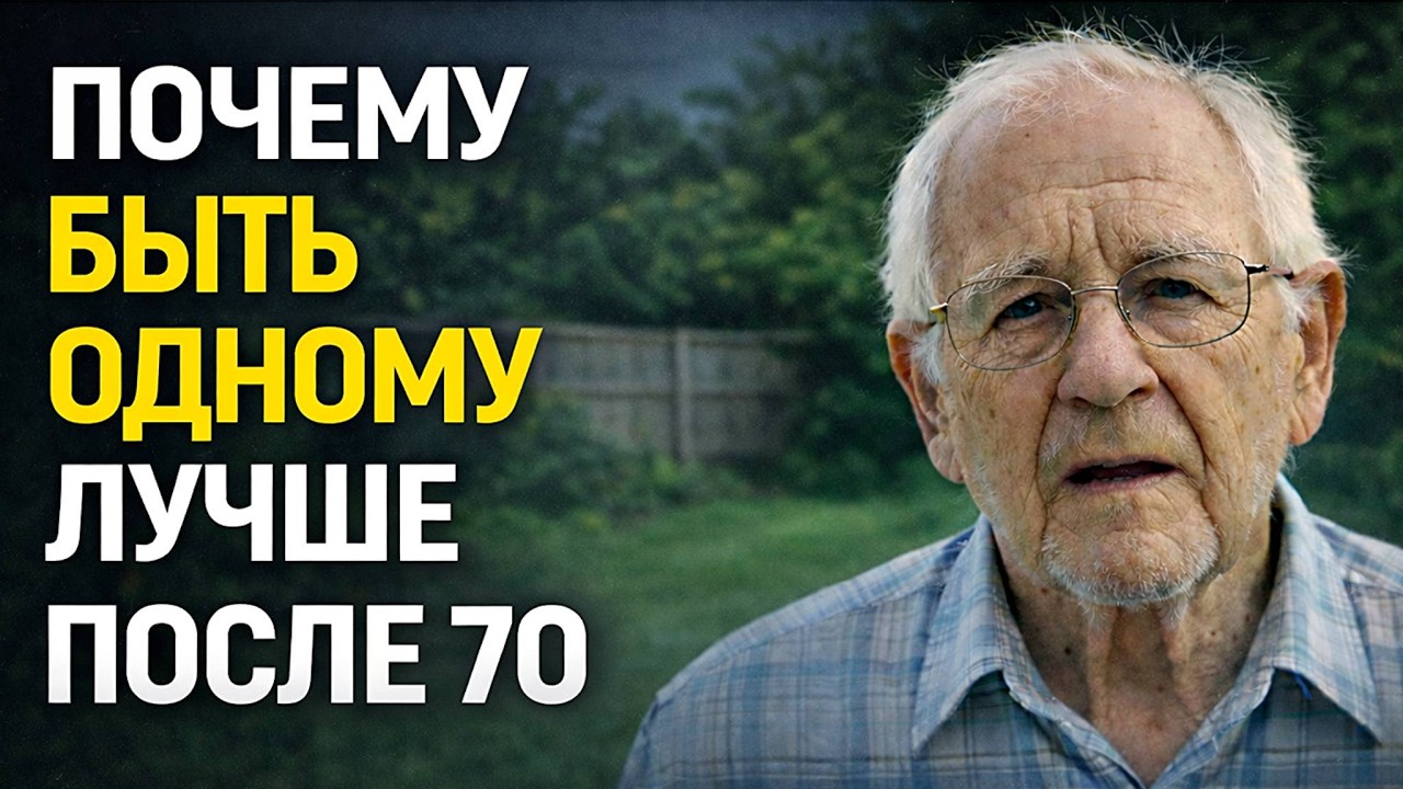 Почему Быть Одному После 70 Лучше — 7 Причин, Которые Открываются Поздно
