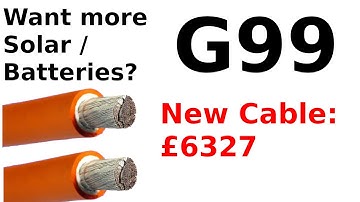 G99 Application process for more solar/batteries