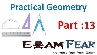 Maths Practical Geometry part 13 (Draw Angle 135 degree with Rules and compass) CBSE Class 6