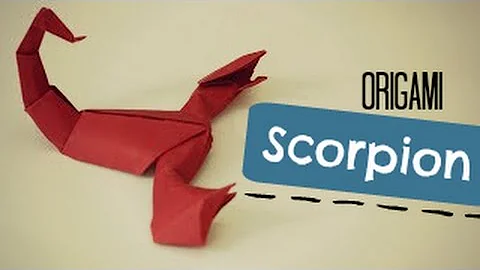 How to make an origami Scorpion (Jozsef Zsebe)