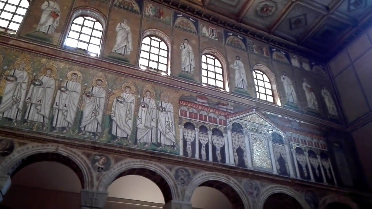 Ravenna Basilica di Sant'Apollinare Nuovo (mosaici) YouTube