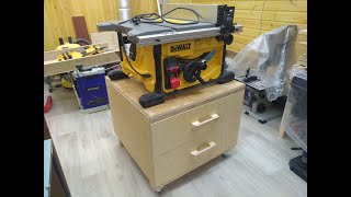 Тумба с ящиками  для пилы DeWalt7485