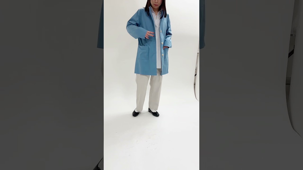 2026春夏】【ブルーライフ】TCタイプライタースタンドカラーコート