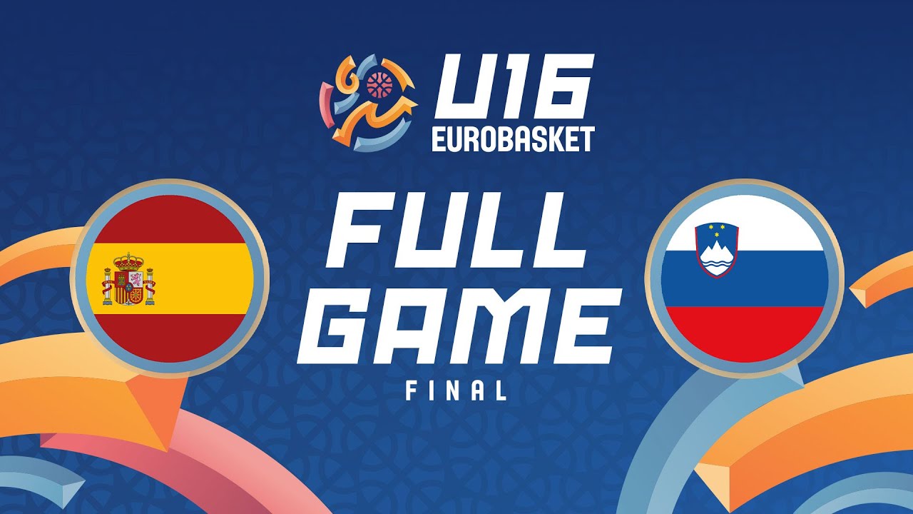 Final | Spain v Slovenia | Full Basketball Game | FIBA U16 Women's EuroBasket 2025