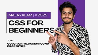 CSS Malayalam Tutorial | Color,Units,Background properties | Day 3 CSS for Beginners