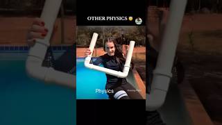 Other physics vs last one 😱 #physics #experiment #funny