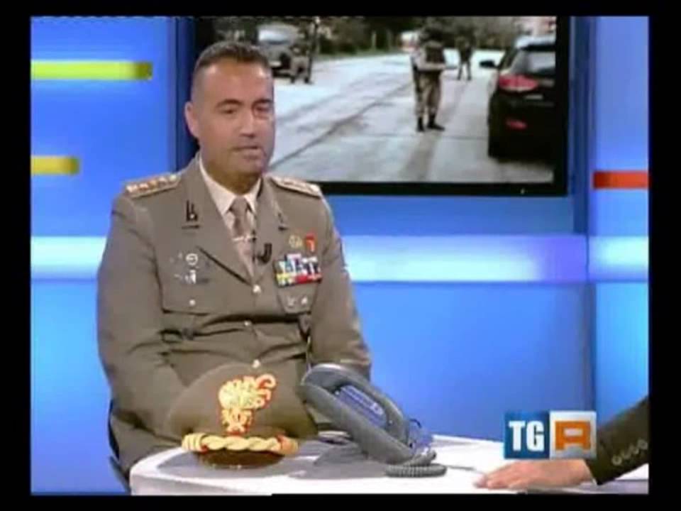 Strade sicure: ospite a tgr Campania il Col. Sforza, C.te 8° Rgt bersaglieri