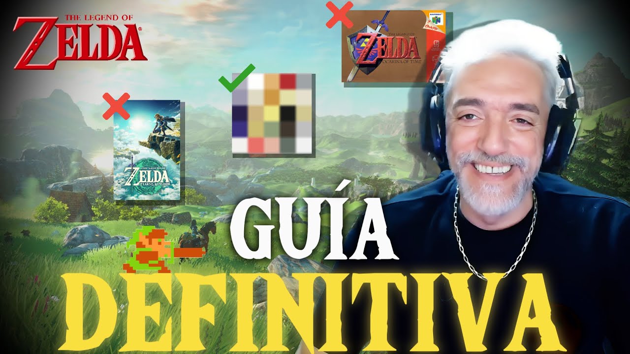 Cómo jugar la Saga THE LEGEND OF ZELDA