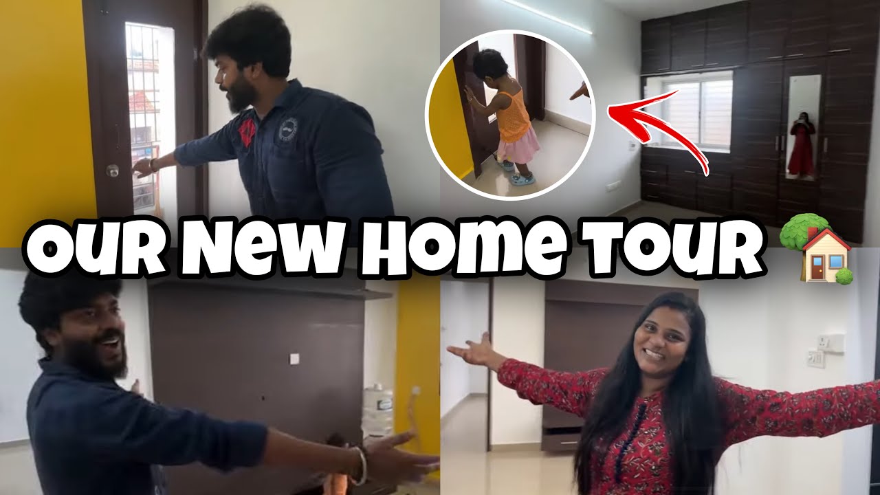 Our New (EMPTY) Home Tour...🏡 | Allu Loves Priya