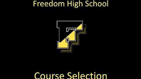 Course Selection Video 2014