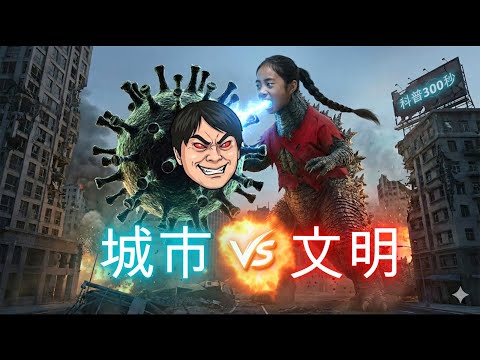 【科普300秒】城市vs.病毒：高效連結竟成最大弱點？解密現代文明的雙刃劍 | Tau和小若
