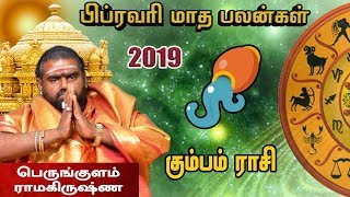 கும்பம் | பிப்ரவரி மாத ராசி பலன்கள் | Kumbam Rasi Palangal 2019 February | Aquarius