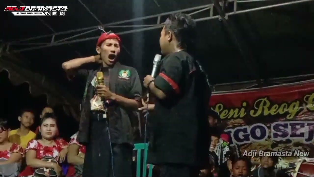 KATESS ||  lawak terbaru reog singo sejati live karanglo bikin penonton resah