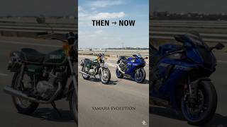 Yamaha Bike Evolution  From Old Legend to Modern Beast 🔥 #shorts #shortsfeed #youtubeshort