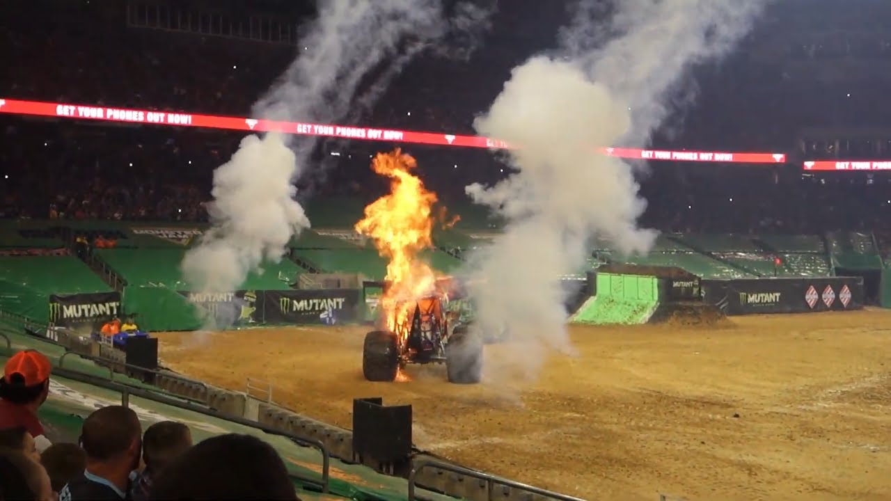 Monster Jam Houston 4 2017 Full Show