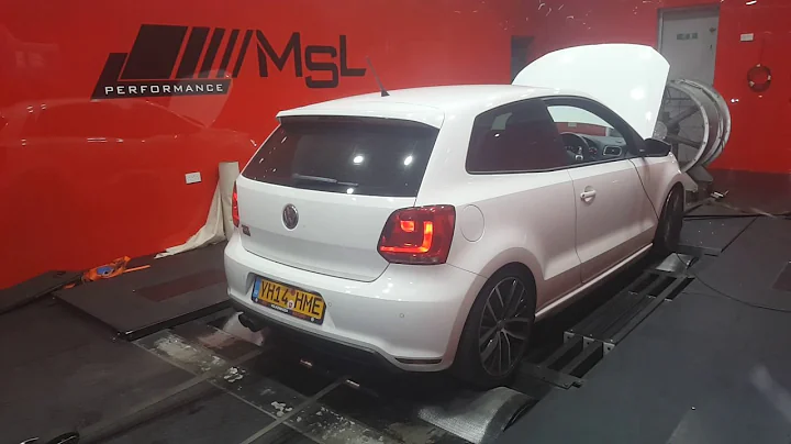 Vw Polo GTI in today fifth a dyno run