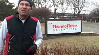 35 ft. Dark Bronze Internal Flag poles: Thermo Fisher Scientific, Vernon Hills, IL