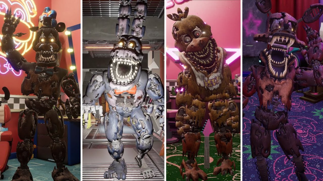 Freddy Fazbear on X: New update! Adventure Nightmare Foxy! //Now we just  need Phantom Freddy and Nightmare Chica. #FNAF #FNAFWorld   / X