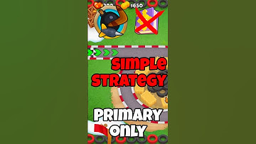 Bloons TD 6 | Kartsndarts | Easy | Primary Only | Guide | #guide #btd6