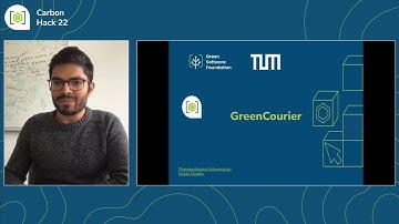 GreenCourier | Carbon Hack 2022 Submission