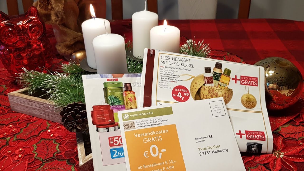 Ив Роше. Декабрь 2019. Скидки 50% - YouTube