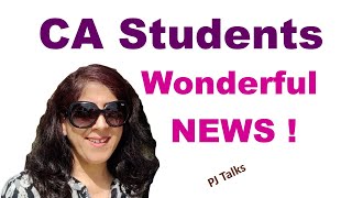 CA Syllabus Reduction - ICAI Notification / Announcement Awaited - PJTalks