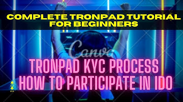 Tronpad KYC Process In Hindi | How To Participate in IDO? | Tronpad tutorial for beginners.