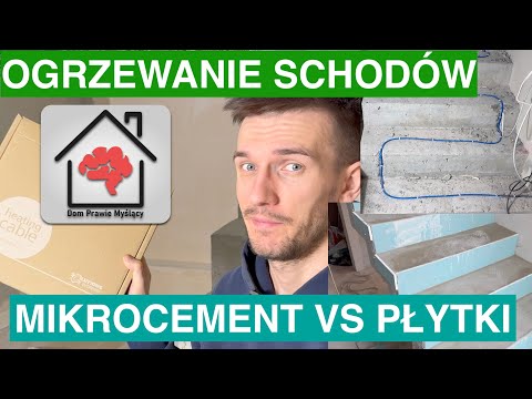 Ogrzewanie na schodach wewnętrznych. Przygotowanie pod mikrocement. Jak wykonać ogrzewanie schodów?