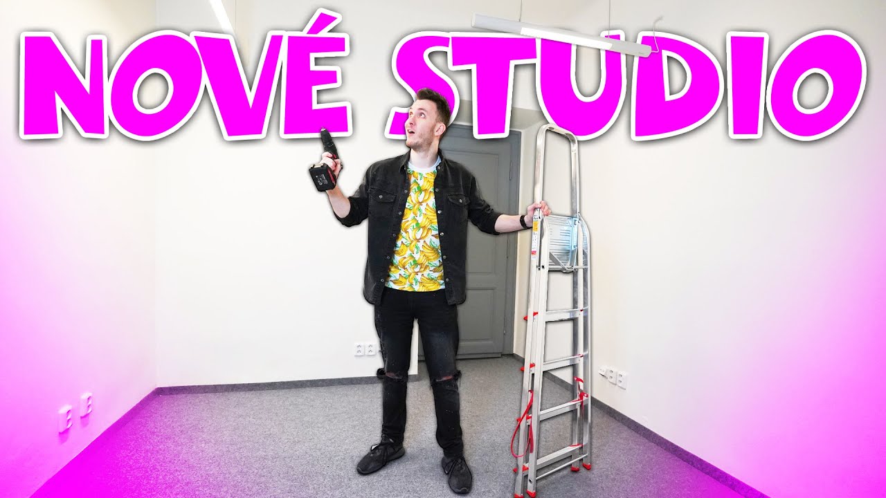 STAVÍME NAŠE NOVÉ STUDIO!
