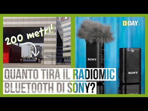 La prova di tenuta a 200 metri del radiomicrofono Sony ECM-W2BT