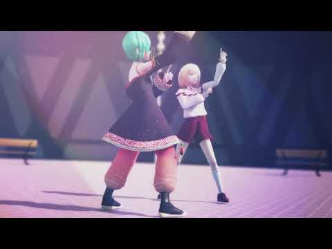 【にじさんじMMD】緑仙＆鈴谷アキ　ヒバナ　フルHD　voicecover. version 2.0