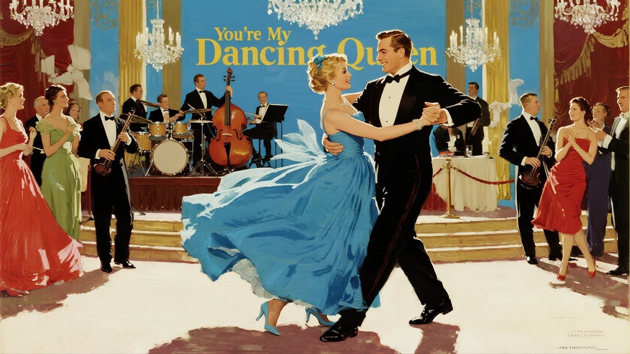 🔥 Turn It Up! “ You're My Dancing Queen ” – Classic 50s Rock ’n’ Roll Party! 🎉🎸  