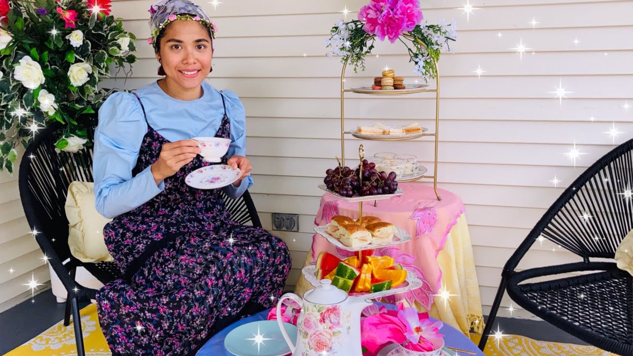 HOW TO HOST AND DECORATE A PICNIC TEA PARTY INSPIRED BY BRIDGERTON ORIGINAL NETFLIX SERIES 🫖 💐 🧺