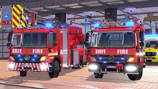 : LFB Responds To Trailer Fire | London Fire Brigade | 112 | 4k | NO COMMENTARY |