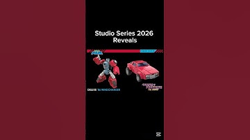 Studio Series 2026 Reveals #transformers #music