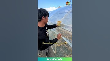 Thumbnail of Greenhouse Building? He’s A DIY Beast! #farming #diy #fast
