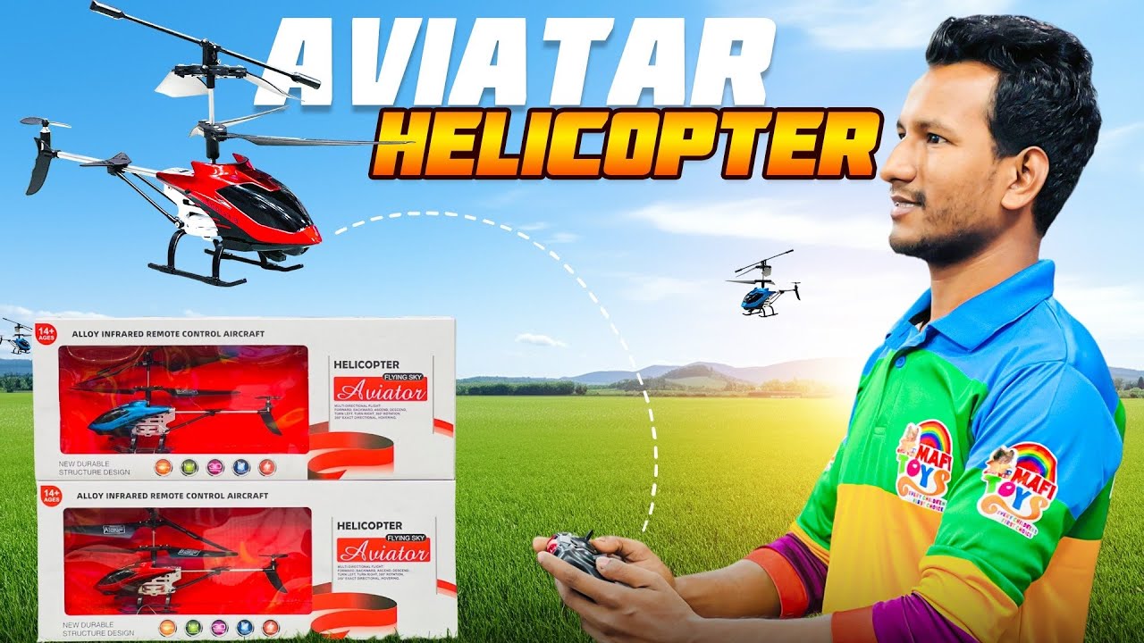 For Remote Control Helicopter Lovers....🥰 Best Remote Control Avaitar Helicopter  I Mafi Toys