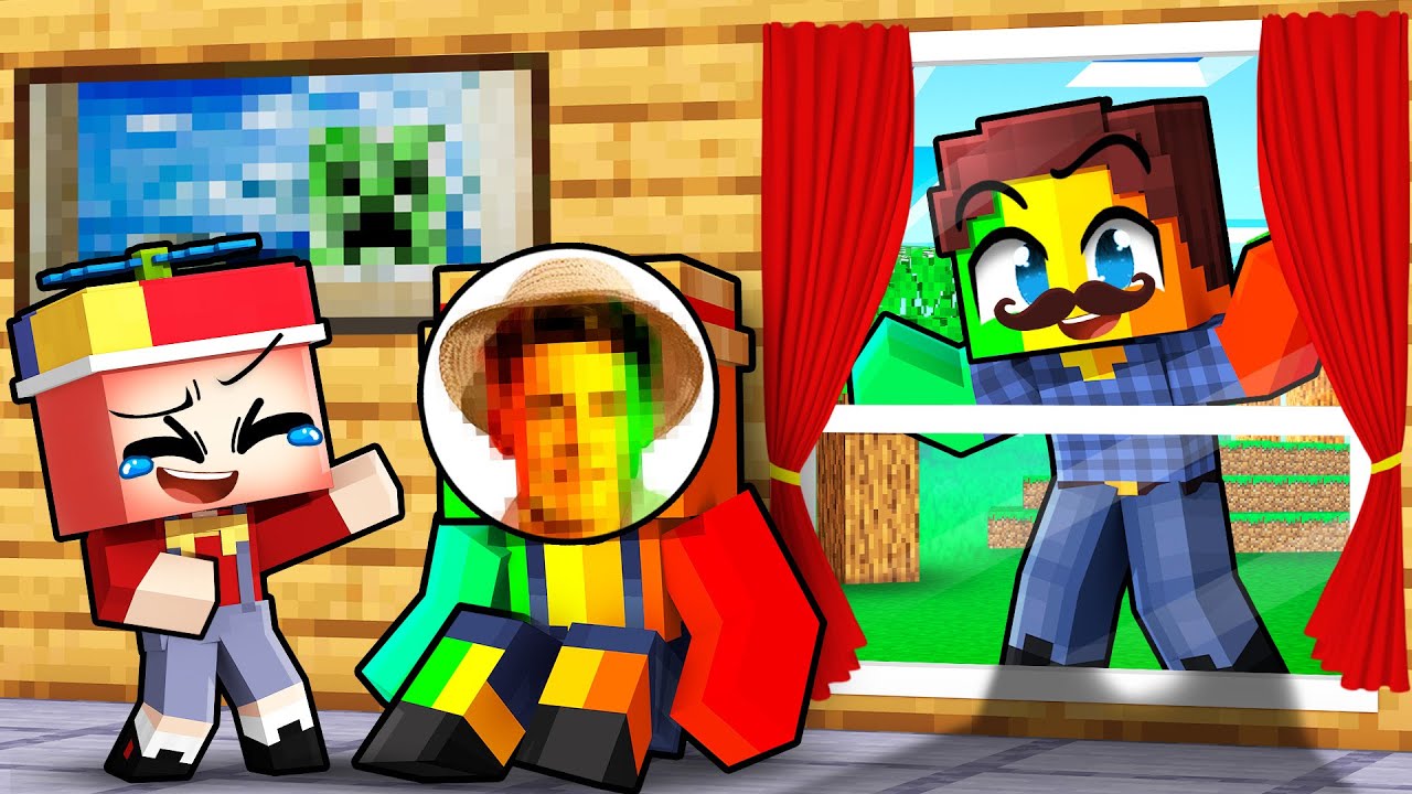 Si mon PÈRE me Trouve je dois MONTRER mon VRAI VISAGE sur Minecraft !