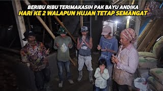 PERKEMBANGAN BEDAH RUMAH PAK AMAT HARI KE,2 YANG DI BIYAYAI OLEH PAK BAYU ANDIKA ALHAMDULILAH LANCAR