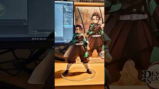 Demon slayer nano banana model trend.🔥#shorts #anime