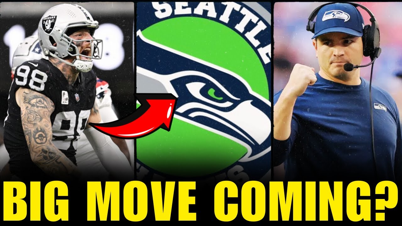🚨 SEAHAWKS BREAKING NEWS: MAXX CROSBY TRADE TALKS HEAT UP, MACDONALD READY | SEAHAWKS NEWS