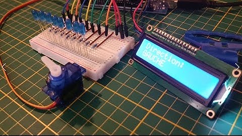 Animation LED et Servo avec Écran LCD – Projet Arduino Impressionnant