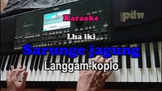 Download lagu karaoke Sarunge jagung slendro