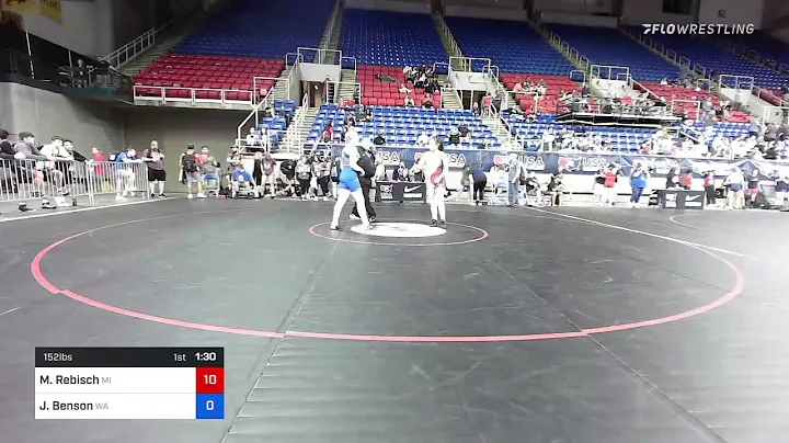152 Lbs Round Of 16 - Mishell Rebisch, Michigan Vs...