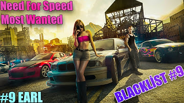 Need for Speed Most Wanted Blacklist Rival Earl #9