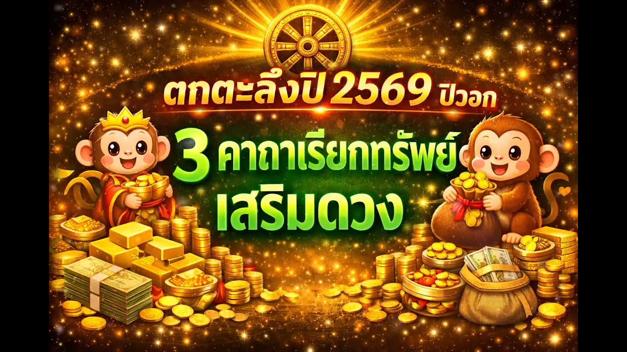 ‼️คนเกิดปีวอก ห้ามพลาด⚠️  3 คาถาศักดิ์สิทธิ์เสริมดวงเรียกทรัพย์ เปิดทางโชคลาภ เงินไหลเข้าไม่ขาดมือ ♎