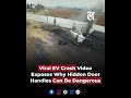 Viral EV Crash Video Exposes Why Hidden Door Handles Can Be Dangerous
